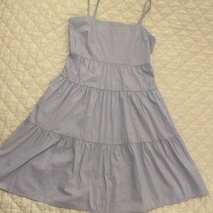 Gap tiered ruffle dress